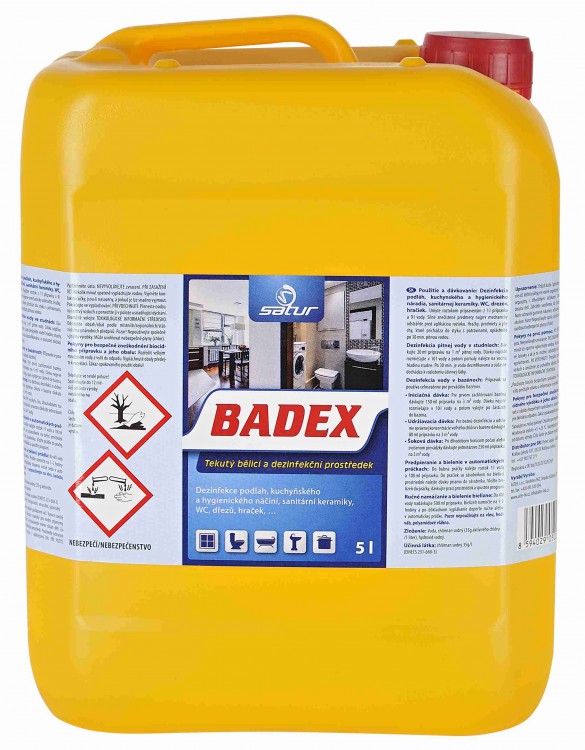 Satur Badex 5l | Čistící, dezinf.prostř., dezodoranty - Dezi. přípravky